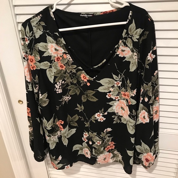 Tops - Floral top